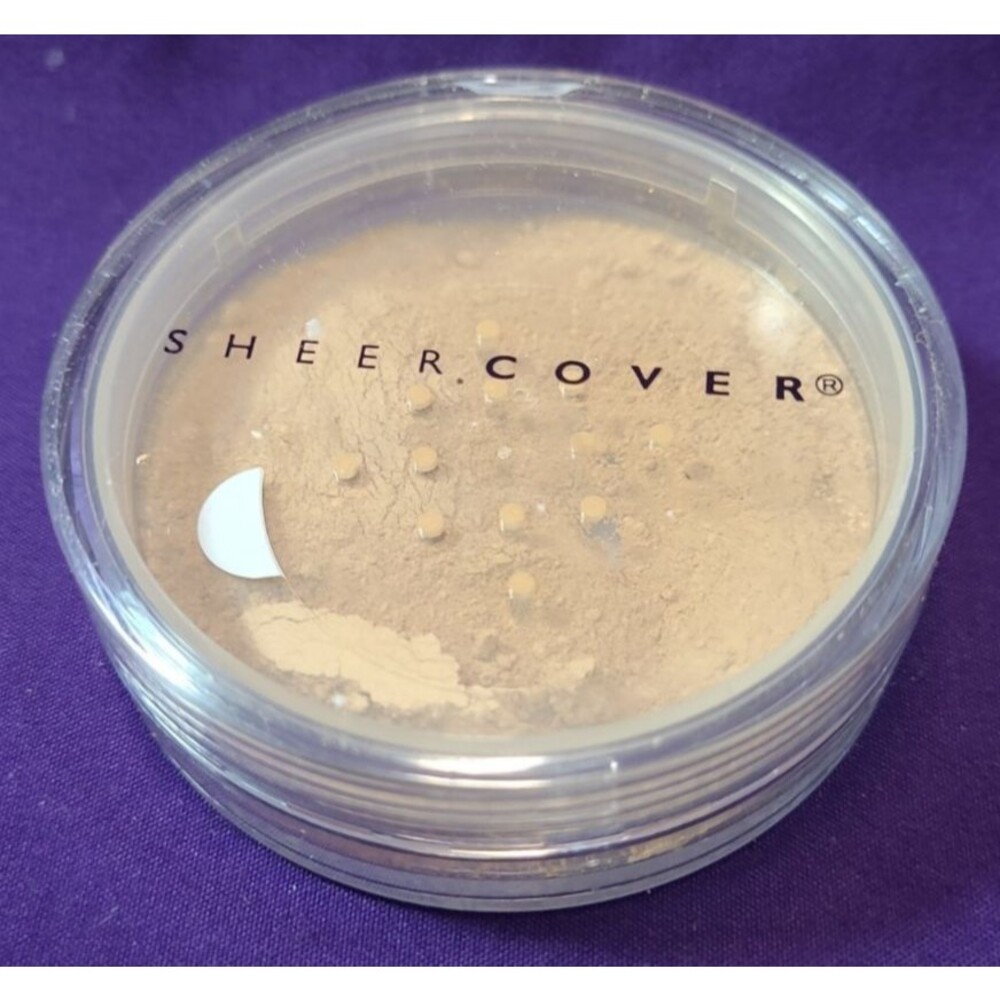 Sheer Cover Mineral Foundation SPF 15 Buff Loose Powder 4g Made in USA NEW